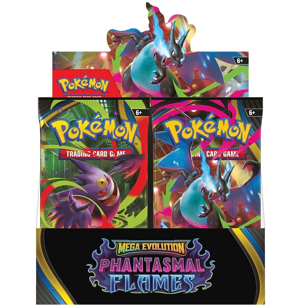 Pokémon Mega Evolution Phantasmal Flames Booster Display (36 Packs, English)
